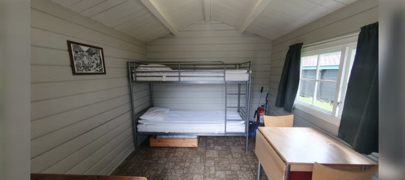 Åndalsnes Camping cabin — interior bunk